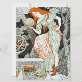 Cartão Cientista feminina (Mulheres na Ciência e Tecnolog