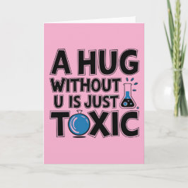 Cartão Cientista namorados de Ciências Estudante de Quími