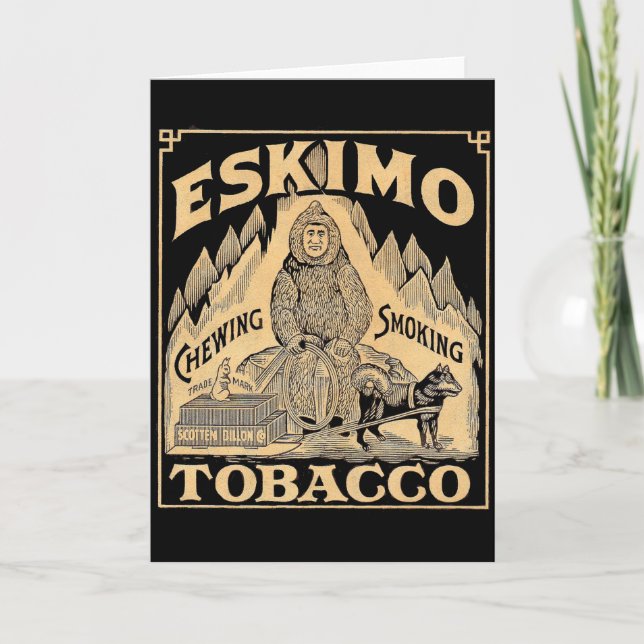 Cartão Cigarro Eskimo (Frente)