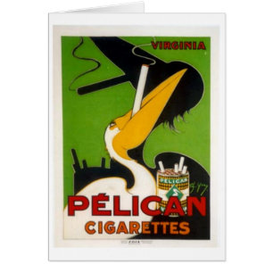 Cartão Cigarros Pelicanos