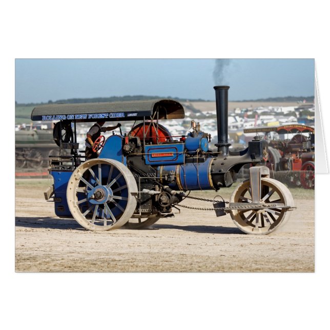 Cartão Cilindro 'Moby Dick' para Aveling & Porter 10 tone (Frente Horizontal)