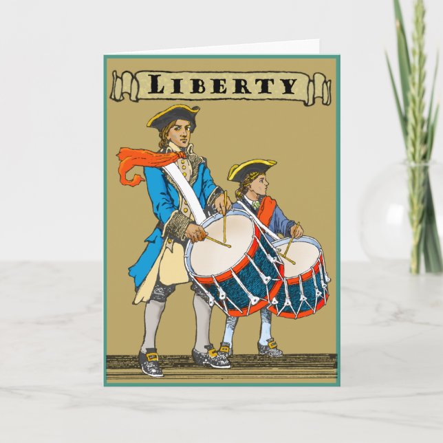 Cartão Cilindros da liberdade (Frente)