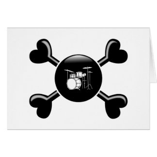 Cartão Cilindros dos Crossbones