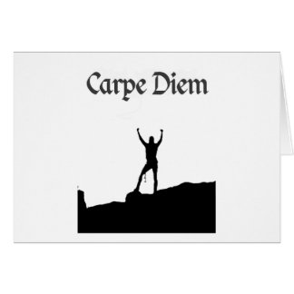 Cartão Cimeira de escalada de Carpe Diem