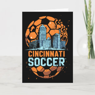 Cartão Cincinnati Cidade do Futebol Panorama Legal Cincy