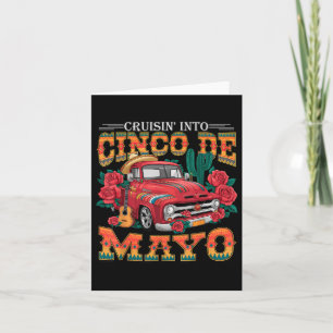 Cartão Cinco De Mayo Cruise México Fiesta Cinco D Mexican