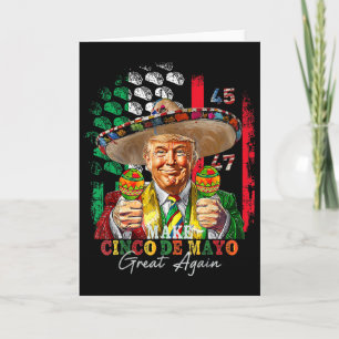 Cartão Cinco De Mayo Faça o Cinco De Mayo Grande Novament