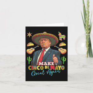 Cartão Cinco de Mayo fazem Excelente Cinco de Mayo novame