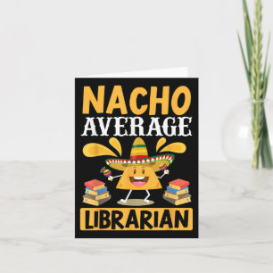 Cartão Cinco de Mayo Nacho Biblioteca Média da Biblioteca