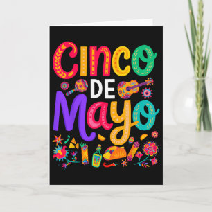 Cartão Cinco De Mayo Tacos Mexicanos Engraçado 5 De Mayo