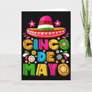 Cartão Cinco De Mayo Vamos Festa Esquadrão 5 De Mayo Mexi
