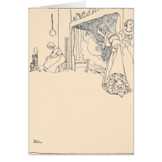 Cartão Cinderella e suas duas irmãs