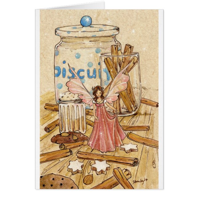 Cartão Cinnamon Fairy (Frente)