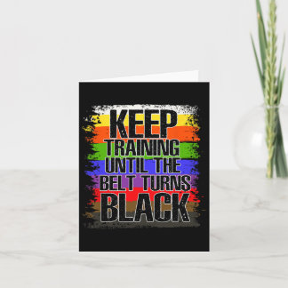 Cartão Cintura Negra Artista Marcial - Tae Kwon Do - Kara