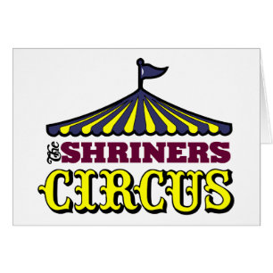 Cartão Circo de Shriners