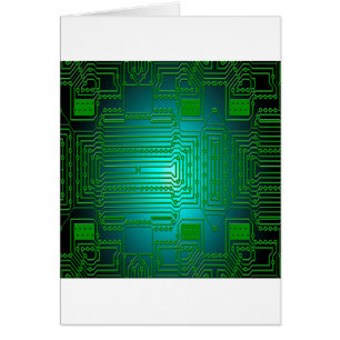 Cartão Circuitos condutores de conselhos