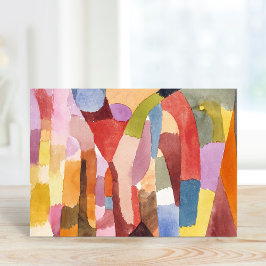 Cartão Circulação das câmaras compartimentadas | Paul Kle