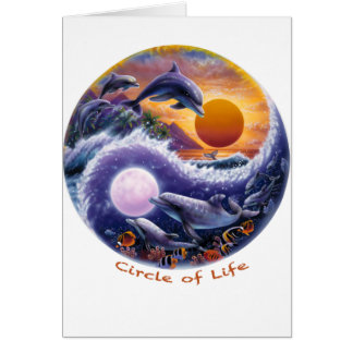 Cartão Círculo da vida