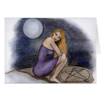 Cartão Círculo das bruxas