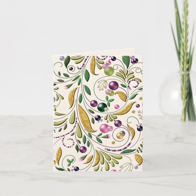 Cartão - círculo de Tuscan (Frente)