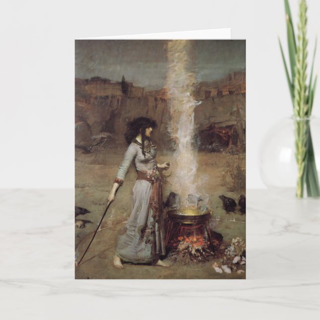 Cartão Círculo mágico (Frente)