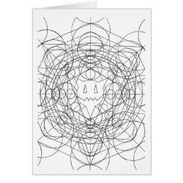 Cartão círculo percentual