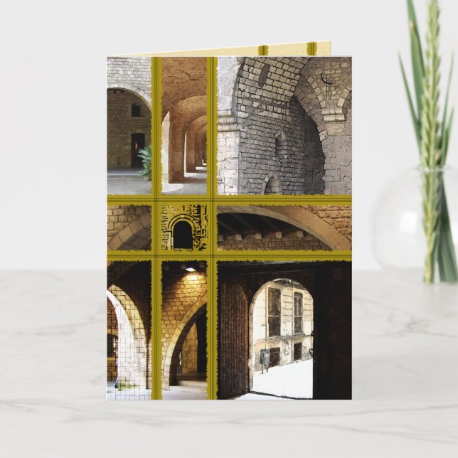 Cartão Círculos e entradas (Frente)