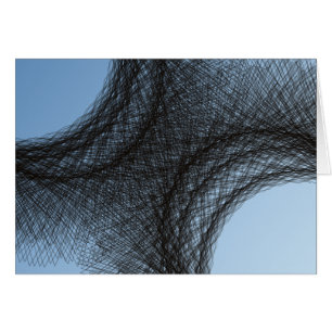 Cartão círculos escuros de sobreposição