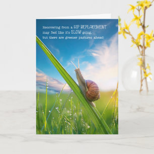 Cartão Cirurgia de Substituição do Quadril Recuperação Ca