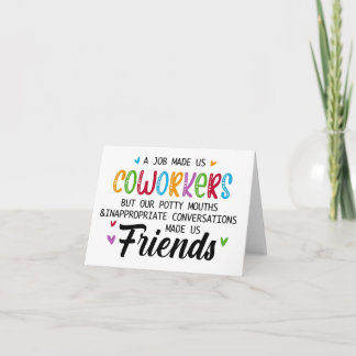 Cartão Citação de Colega de Trabalho - O Trabalho Nos Tor