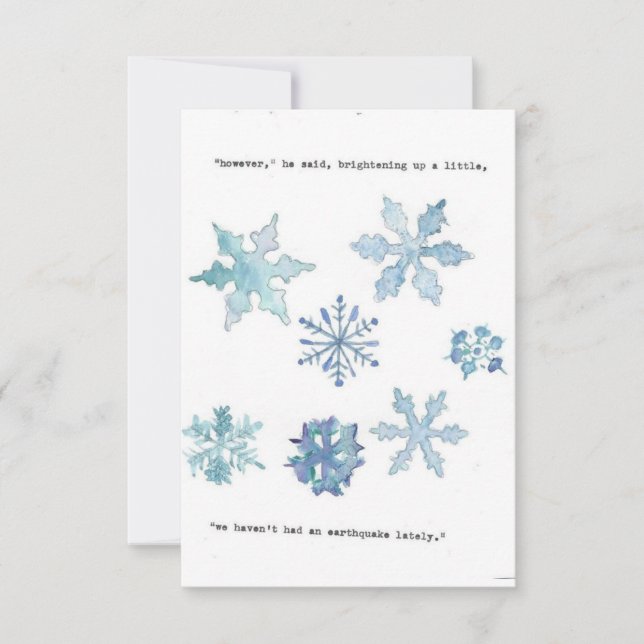 Cartão Citação de Eeyore (Frente)