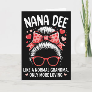 Cartão Citação de Nana Dee no Dia dos Namorados para Avó 