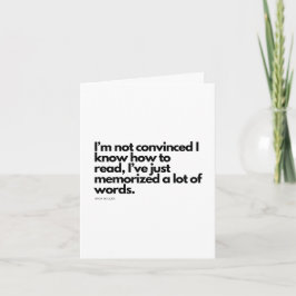 Cartão Citação de Nick Miller