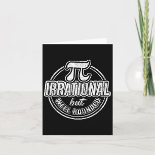 Cartão Citação do 14 de Marcha do Pi Day - Nerd Gráfico E