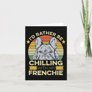 Cartão Citação Para Um Proprietário Do Bulldog Francês 1