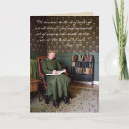 Cartão Citação vitoriana - escritoras