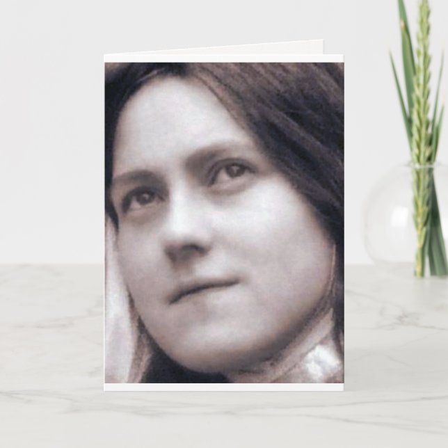 CARTÃO CITAÇÕES DE THERESE DA RUA (Frente)