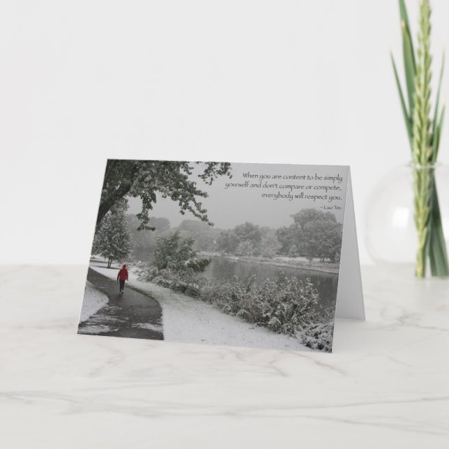 Cartão Citações II de Tzu do Lao (Frente)