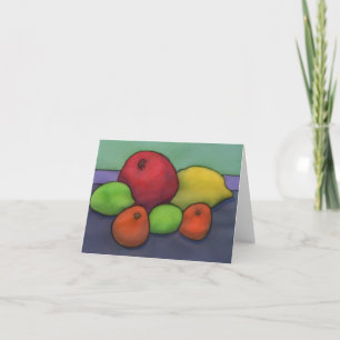 Cartão Citrus & Pomegranate Notecard