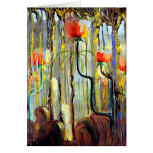 Cartão Ciurlionis - Criação do Mundo IX