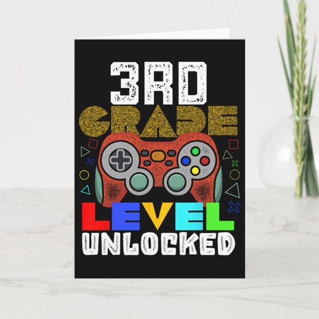 Cartão Ck Para a Escola Gamer da 3ª Série  (Frente)