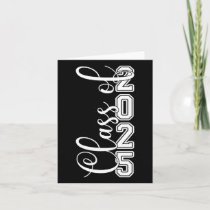 Cartão Cl De Graduação De 2025 Para Ele, A Menina Da Famí