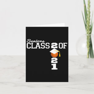 Cartão Cl De Graduação De Mais velho De Basquete 2021