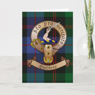 Cartão Clan Guthrie Notecards