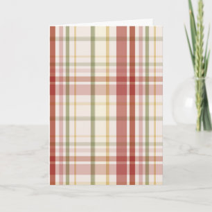 Cartão Clan Stewart Tartan