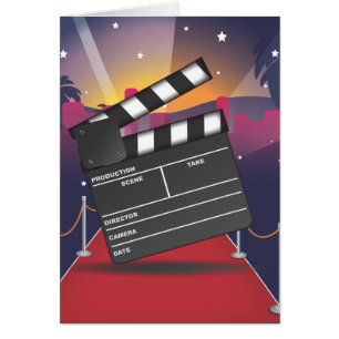 Cartão Clapperboard
