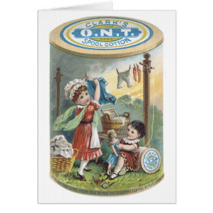 Cartão Clarks ONT Spool Cotton