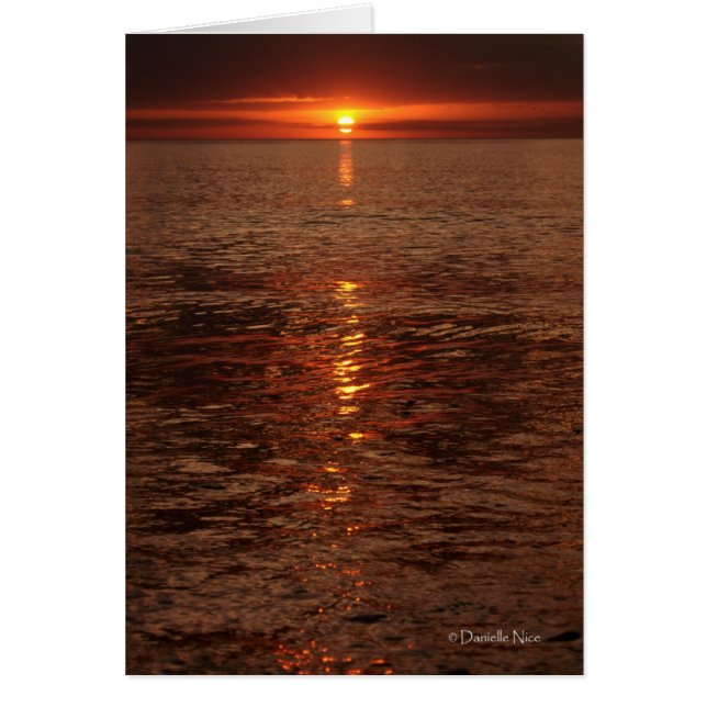 Cartão claro Oceano (Frente)