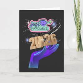 Cartão Class of 2026 Graduate Shirt – Senior 2026 