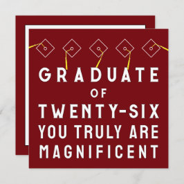 Cartão Classe Creative Graduation de 2025